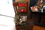 Christmas chair